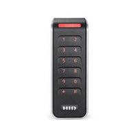 HID 20NKS-00-00003B Signo 20 Mullion Pigtail Reader, Black / Silver