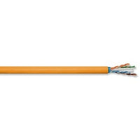 Hubbell C6ASPDSOR NEXTSPEED, CAT6A Cable, Discontinuous Shield, 23 AWG, Reel in Box, UTP, Plenum, Orange, 1000'