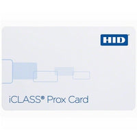 HID 2120BGGNNM iCLASS 2k Prox Composite Card, 125 kHz Programmed with HID Prox or Indala format, iCLASS Programmed, Glos