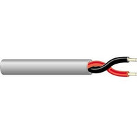 West Penn 221WH1000 22/2 Unshielded CMR Audio Control Cable, White