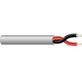West Penn 224BK1000 18/2 Speaker Cable, CMR, 1000' (304.8m) Reel, Black