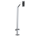 Pedestal Pro 22PE1-AIPH-16-304 42" Stainless Pedestal - Aiphone JV-DVF door station.