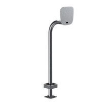 PEDESTAL 22PE1-BUT-03-304 42" Stainless Pedestal ButterflyMX 12" Surface Video Intercom