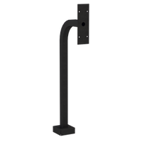 PEDESTAL PRO 22PE1-DOOR-02-CRS 36" Steel Gooseneck Pedestal - DoorBird 2101KV
