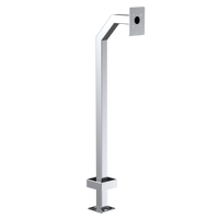 Pedestal Pro 22PE1-DORK-01-304 48" Stainless Gooseneck Pedestal - Doorking 1402