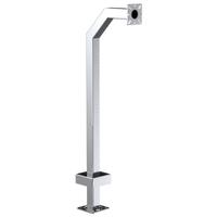 PEDESTAL PRO 22PE1-EBMU-01-304 42" Stainless Gooseneck Pedestal