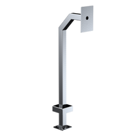 PEDESTAL 22PE1-FARP-01-304 42" Stainless Gooseneck Pedestal - Farpointe P-710 HA