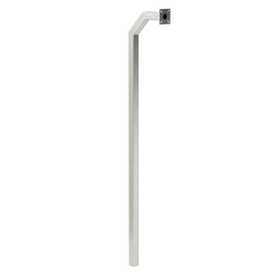 PEDESTAL PRO 22PE1-LINE-02-304 72" Stainless In-Ground Pedestal fits Linear AE100