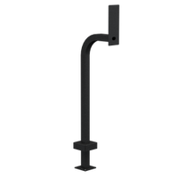 PEDESTAL PRO 22PE1-PAXT-01-CRS 42" Steel Gooseneck Pedestal - Paxton Surface Mount Entry Panels
