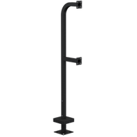PEDESTAL PRO 22PE2-EBMU-01-CRS 72" Dual height Steel Pedestal - Single Channel