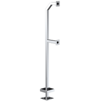 PEDESTAL PRO 22PE2-EBMU-02-304 78" Dual Height Stainless Pedestal - Single Channel