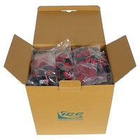 ICC IC107F6RBK CAT6 High Definition Keystone Jack, 400-Pack, Black