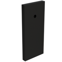 PEDESTAL 244CAB-INVU-01-CRS 54" Steel Pedestal - Invictus XP