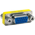 Hubbell 15GC10 Audio/Video Connector, D-Sub, 15-Pin, Gender Changer Bulk Connector, 10-Pack