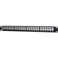 West Penn 24-Port CAT6 Patch Panel, Shielded