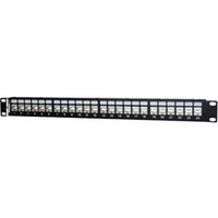 West Penn 24-Port CAT6 Patch Panel, Shielded