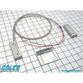 Edwards Signaling 2500 Series Magnetic Contact, IP67, Alum w/ABS plastic end caps, 30V op voltage, 0.25A, 3W/VA, SPDT, wide gap, 3'SS armored lead, 0.8" nominal sense range.