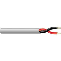 West Penn 25227BBK0500 12/2 Stranded Unshielded Audio Cable, CMP, 500' (152.4m) Reel, Black