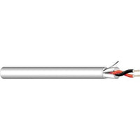 West Penn 25292BGY1000 20/2 Stranded Shielded Audio Cable, CMP, 1000' (304.8m) Reel, Gray