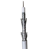 ADI PRO 7001101 RN-7001101 RG6 CCS Quad-Shielded CATV Cable, 1000' Express Box, White