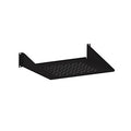 Kendall Howard 1906-1-010-02 2U 14" Vented Eco Shelf, Black