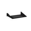 Kendall Howard 3000-1-102-02 12" Vented Economy Rack Shelf, 2U, CRS, Black