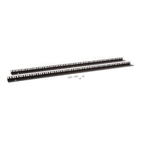 LINIER 22U Wall Mount Vertical Rail Kit, Cage Nut