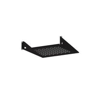 16" Vented Light Duty Rack Shelf, 2U RMS