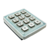 DoorBird 423866355 Keypad Module with 12-Keys, Stainless Steel V4A