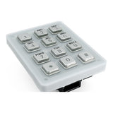DoorBird 423866355 Keypad Module with 12-Keys, Stainless Steel V4A
