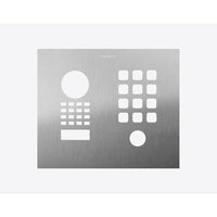 DoorBird D1101KH Classic Surface / Flush-Mount Front Panel, Brushed, Stainless Steel (BRUSHEDV2A)