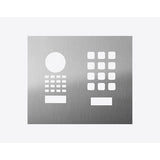 DoorBird D1101KH Modern Surface / Flush-Mount Front Panel, Grey White, White (RAL9002)
