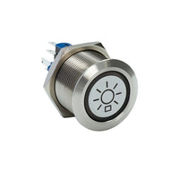 DoorBird 423868502 D21x Round Light Push Button