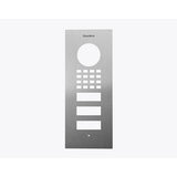 DoorBird D1102V Flush-Mount Front Panel, Sulfur Yellow (RAL 1016)