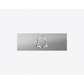 DoorBird D11X Nameplate for Call Button, Bell Symbol, Pure White (RAL 9010)