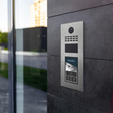 DoorBird D31TDV IP Video Intercom for Multi-Tenant Residential, Light Green (RAL 6027)