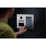 DoorBird D31TDH IP Video Intercom for Multi-Tenant Residential Buildings, Brushed Gold (BRSHGOLD)