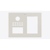 DoorBird D31TDH Front Panel, Grey White (RAL 9002)