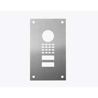 DoorBird D1101UV Front Panel, Brushed (BRUSHEDV4A)