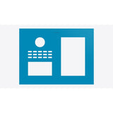 DoorBird D31TDH Front Panel, Light Blue (RAL 5012)