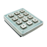 DoorBird 423868168 Keypad Module with 16-Key, Brushed
