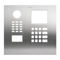 DoorBird D21DKH Front Panel, Traffic White (RAL 9016)