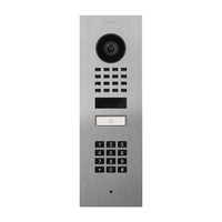 DoorBird D1101KV Flush-Mount IP Video Intercom, Keypad, Graphite Black (Polar Raven)