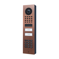 DoorBird D1102KV Surface-Mount IP Video Intercom, Keypad, Bronze PVD