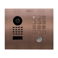 DoorBird D1101KH Classic Flush-Mount IP Video Intercom, Brushed Gold (BRSHGOLD)