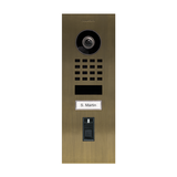 DoorBird D1101FV Fingerprint 50 Flush-Mount IP Video Intercom, Flame Red (RAL3000)
