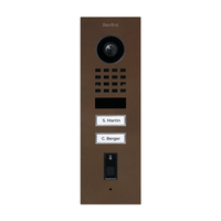 DoorBird D1102FV Fingerprint 50 Flush-Mount IP Video Intercom, Pure White (RAL 9010)