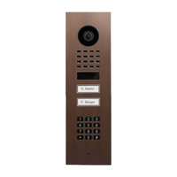 DoorBird D1102KV Flush-Mount IP Video Intercom, Pastel Green (RAL 6019)