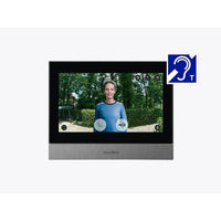 DoorBird 429614356 A1104T IP Video Indoor Station, 7" True IPS Touch Display, Brushed Brass