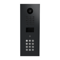 DoorBird 429639397 D2101KV IP Video Intercom, 1-Call Button, Flush Mount, Brushed V4A Stainless Steel